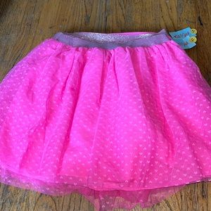 Cat & jack pink hearts skirt